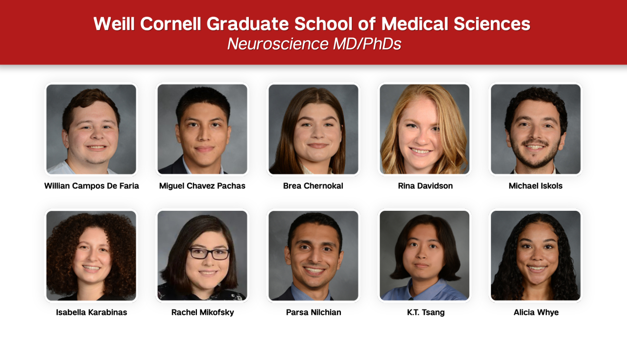 Neuroscience Class MD PhDs